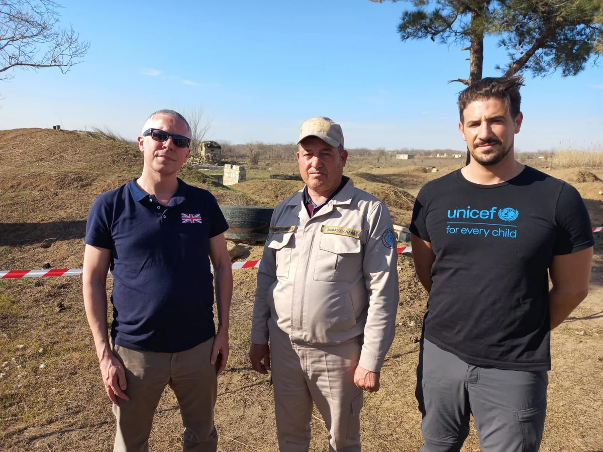 UK ambassador: Speedy demining of returned areas is encouraging
