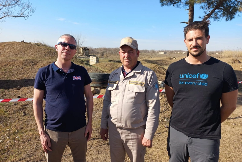 UK ambassador: Speedy demining of returned areas is encouraging
