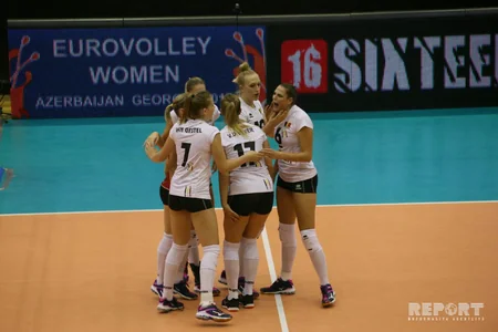 Прошли еще две встречи чемпионата Европы по волейболу среди женщин