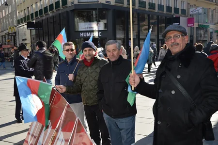 Vyanada Xocalıya Ədalət aksiyası keçirilib
