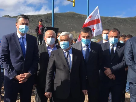 SOCAR Gürcüstanda daha bir kəndin qazlaşdırılmasını başa çatdırdı