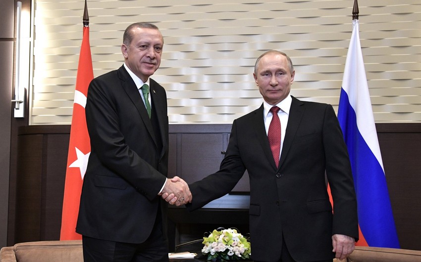 Ərdoğan Qarabağda birgə atəşkəsə nəzarət mərkəzindən danışdı