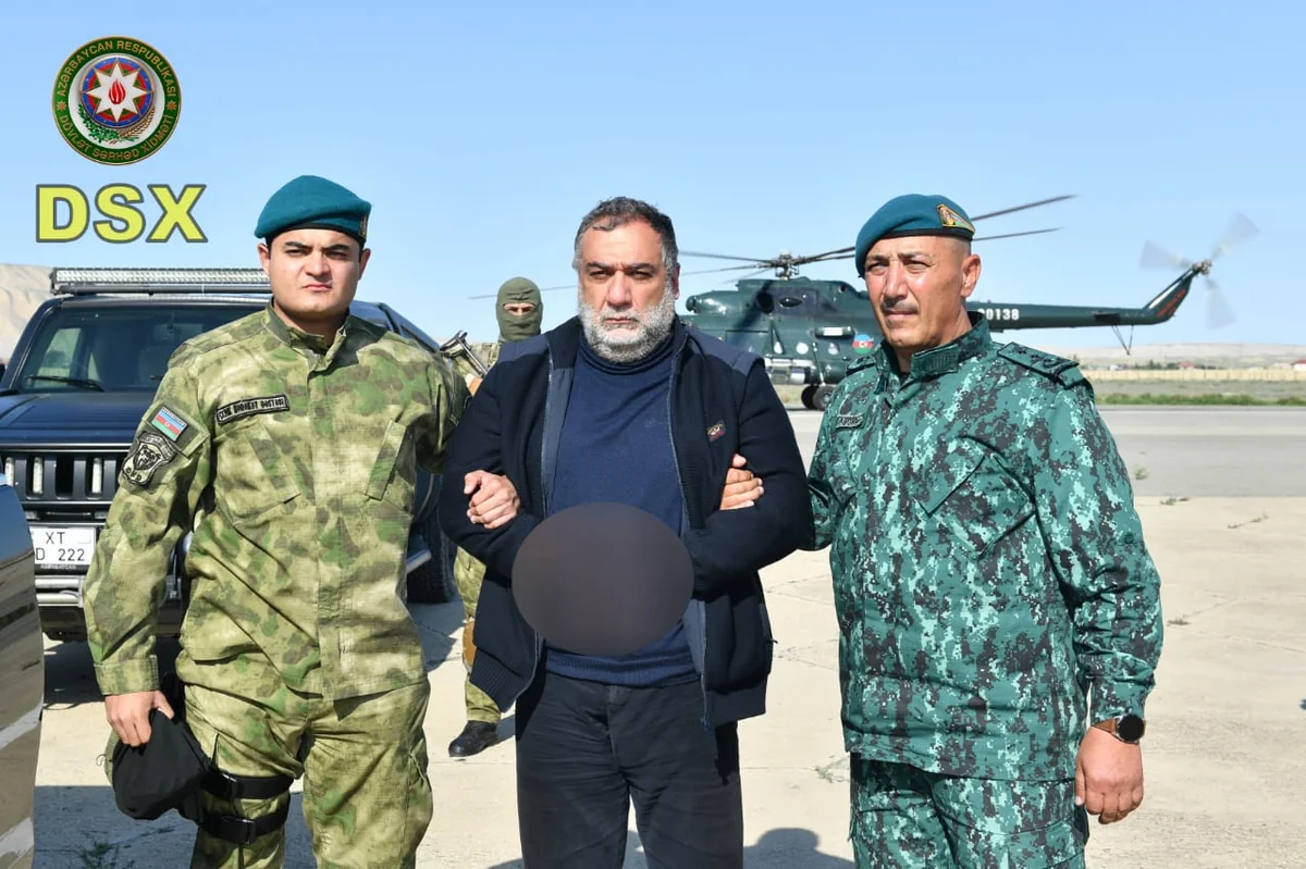 Ruben Vardanyan “Laçın” sərhəd-buraxılış məntəqəsində saxlanılıb, Bakıya gətirilib