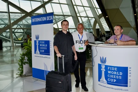 ​FIDE President arrives in Baku today