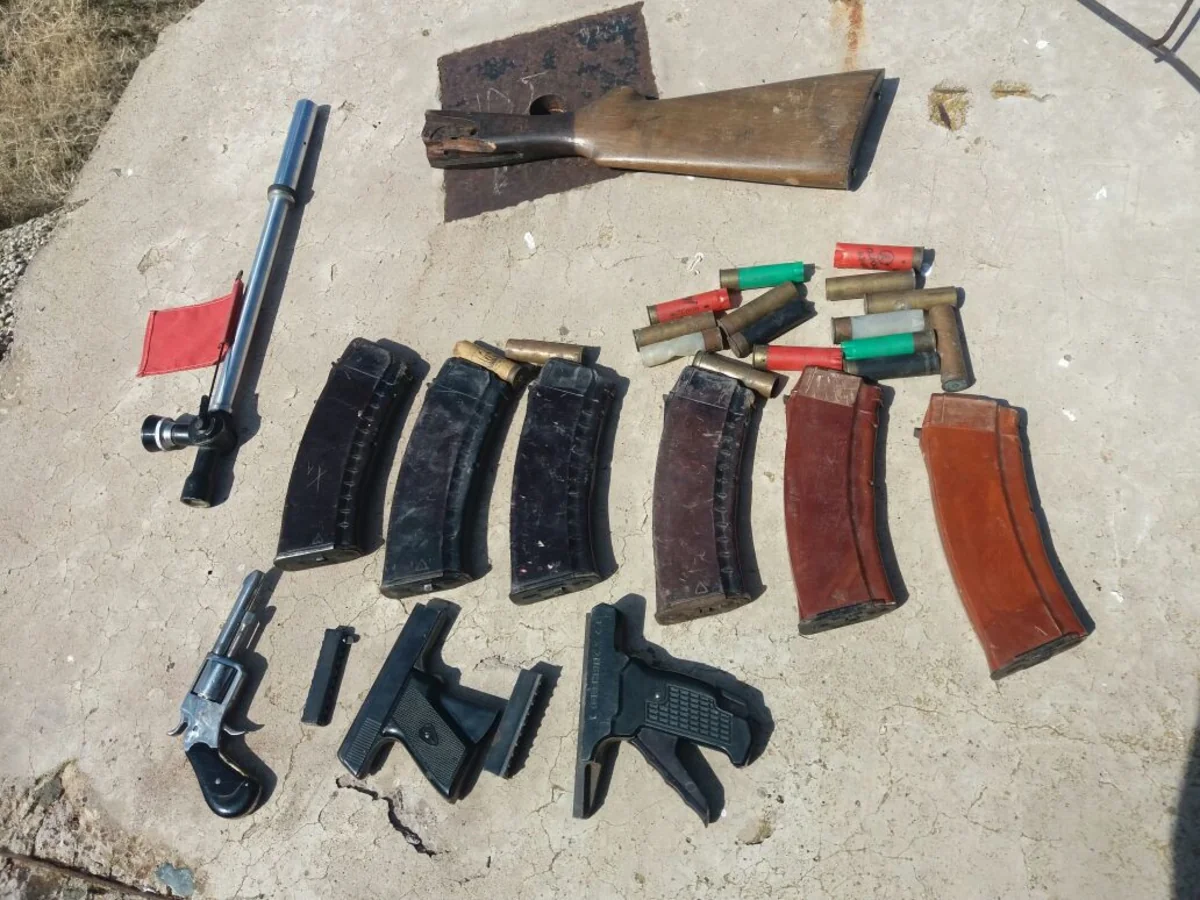 Gədəbəydə silah-sursat aşkar edilib