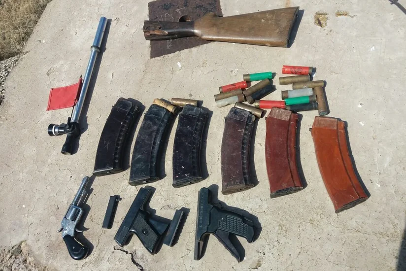 Gədəbəydə silah-sursat aşkar edilib