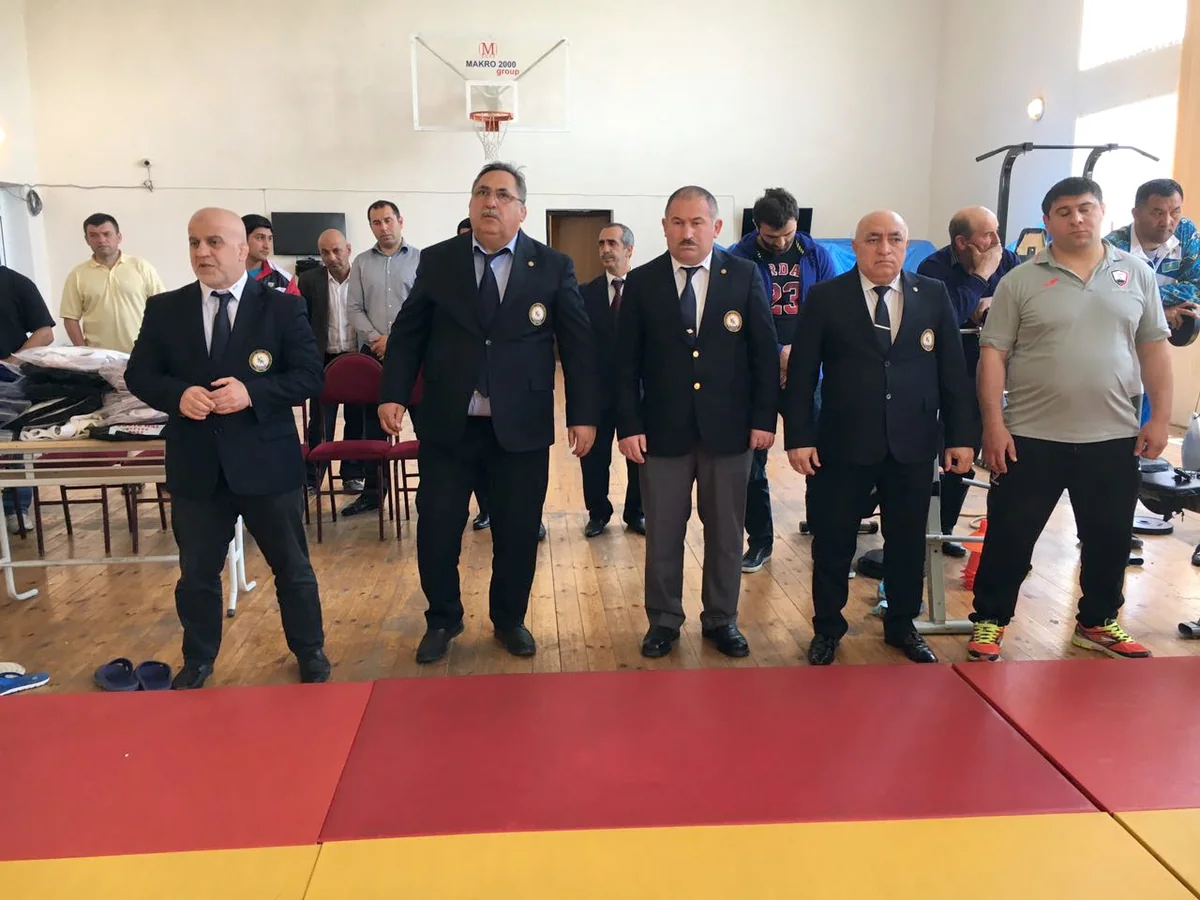 Azərbaycan Cüdo Federasiyasının rəsmiləri Qəbələdə görüş keçiriblər