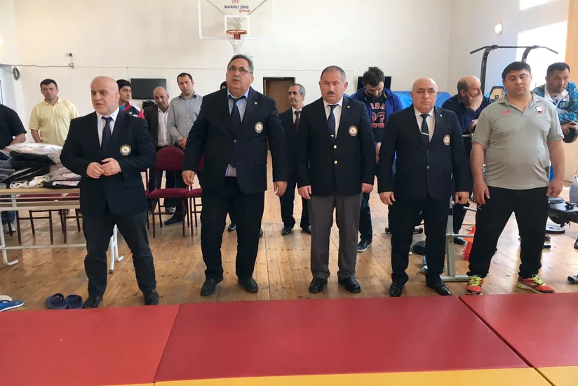 Azərbaycan Cüdo Federasiyasının rəsmiləri Qəbələdə görüş keçiriblər