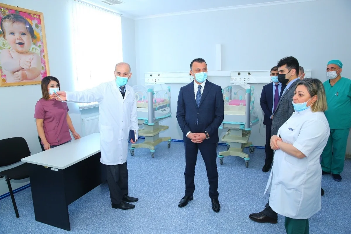 В Лянкяране сдан в эксплуатацию перинатальный центр 