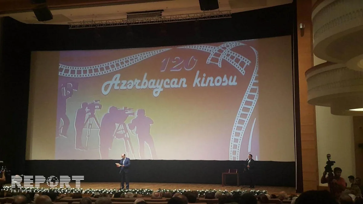 Milli Kino Günü və Azərbaycan kinosunun 120 illik yubileyi qeyd olunub - FOTO