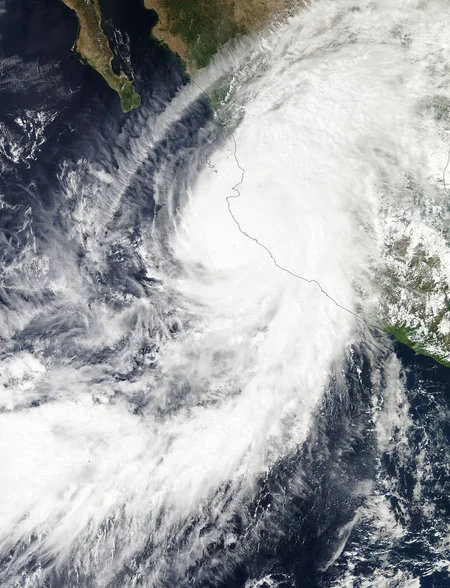 NASA released scary footage of Hurricane Patricia from space - VIDEO