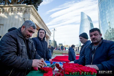 Preparations are underway in Martyrs' Alley - PHOTO