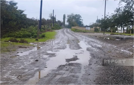 Xaçmazın unudulan kəndləri: sakinlərin çəkdiyi yolu yağış yuyub apardı - REPORTAJ