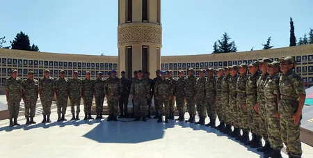 Azərbaycan Ordusunda Tovuz döyüşlərinin ildönümü ilə bağlı silsilə tədbirlər keçirilib