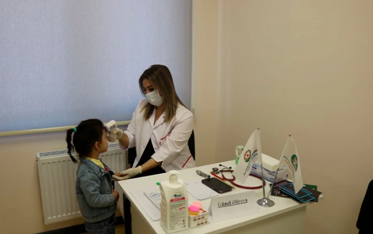Laçında uşaqların kompleks tibbi müayinəsi aparılıb