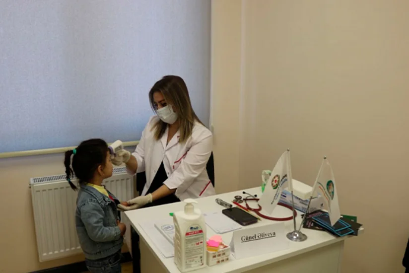 Laçında uşaqların kompleks tibbi müayinəsi aparılıb
