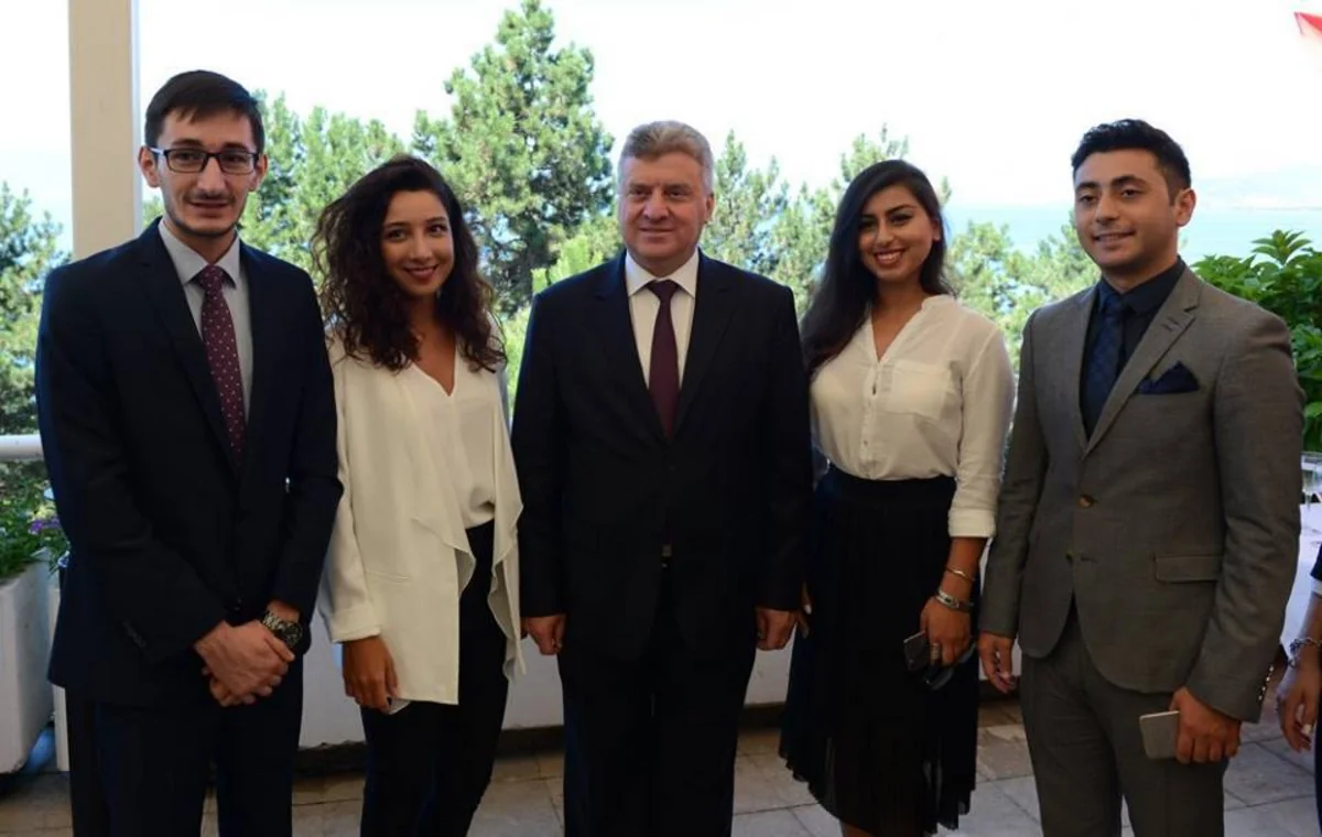 Azərbaycan nümayəndələri Makedoniyada Gənc Liderlər Məktəbinin açılışına qatılıb
