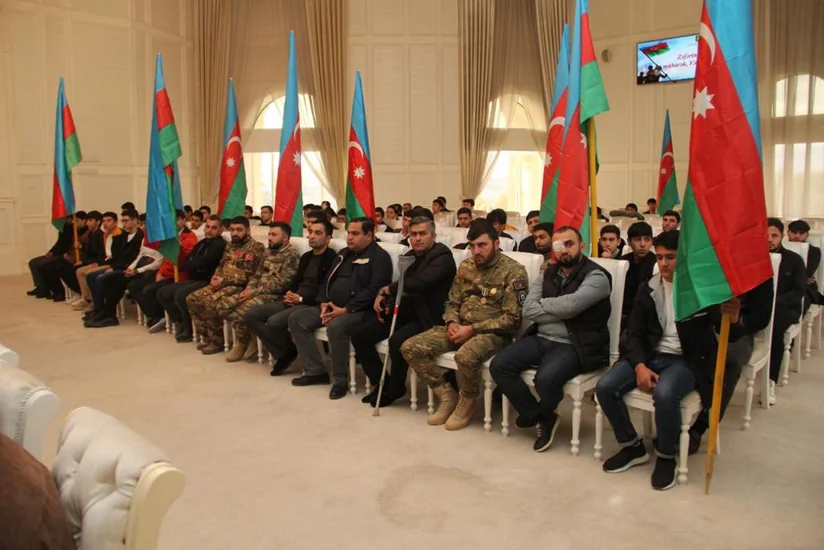 Gəncədə “Zəfərin mübarək, Vətən!” mövzusunda tədbir keçirilib