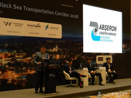 Abşeron Logistika Mərkəzi Tbilisidə beynəlxalq konfransda təqdim olunub