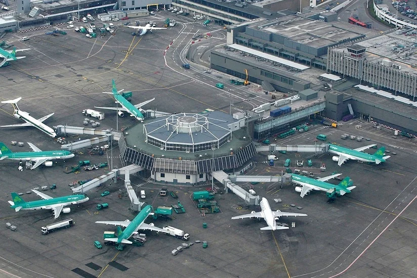 ​Dublin hava limanı fəaliyyətini müvəqqəti olaraq dayandırıb