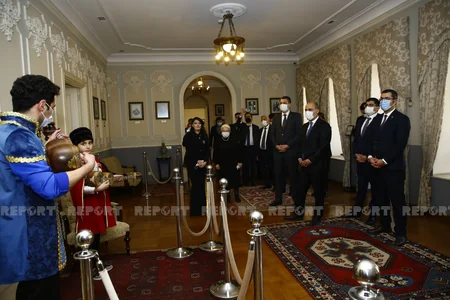 Emin Əmrullayevin Gürcüstana səfəri başlayıb