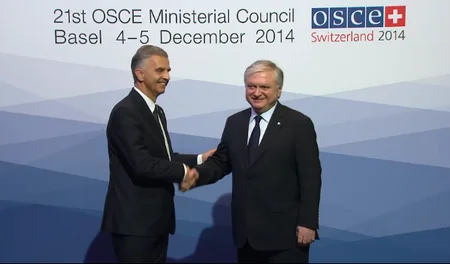 Bazeldə ATƏT-in Xarici İşlər Nazirləri Şurasının 21-ci iclası başlayıb