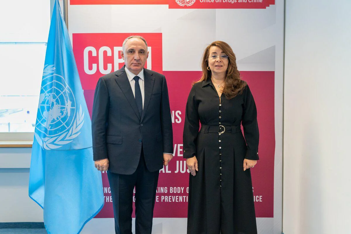 Baş prokuror BMT Baş Katibinin müavini ilə görüşüb