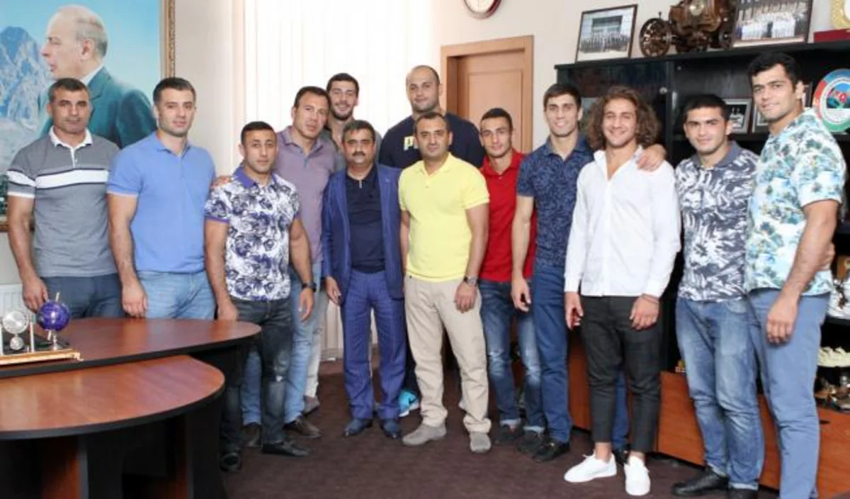 Azərbaycan Cüdo Federasiyasında dünya çempionatında çıxış edəcək yığma üzvləri ilə görüş keçirilib - VİDEO