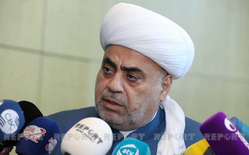 Allahşükür Paşazadə Dini etiqad azadlığı haqqında qanuna edilən dəyişikliyə münasibət bildirib