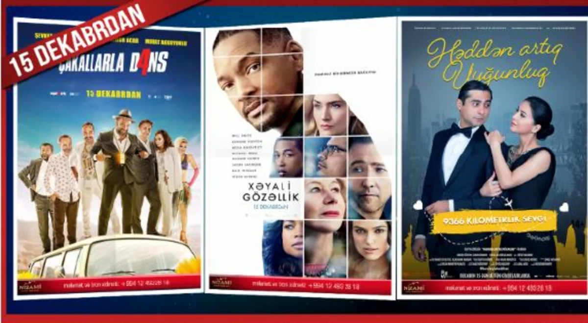 Nizami Kino Mərkəzində bir sıra yeni filmlərin nümayişinə başlanıb