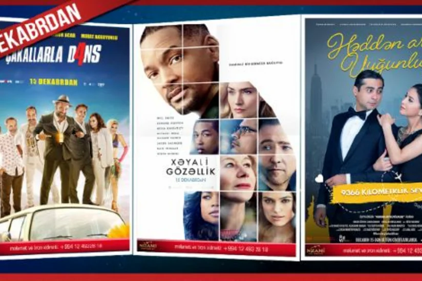 Nizami Kino Mərkəzində bir sıra yeni filmlərin nümayişinə başlanıb