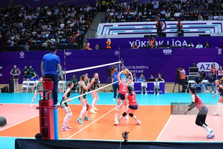 Azərreyl qadın voleybolçular arasında Azərbaycan Yüksək Liqasının qalibi olub