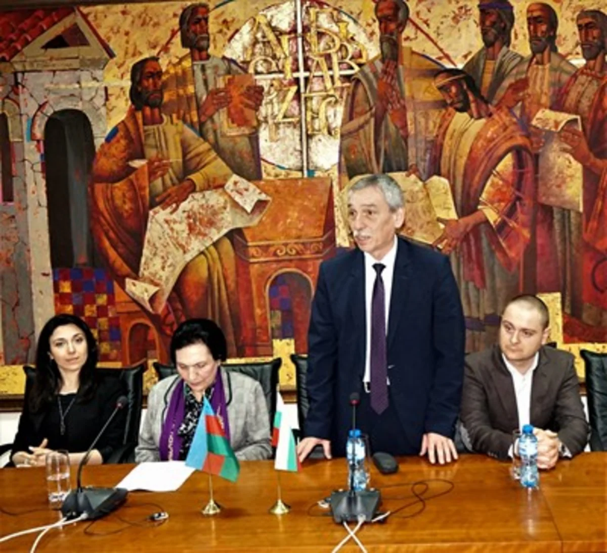 BSU-nun nümayəndə heyəti Bolqarıstanın Veliko Tırnovo Universitetində olub