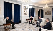 President Ilham Aliyev gives interview to media on results of his visit to US
