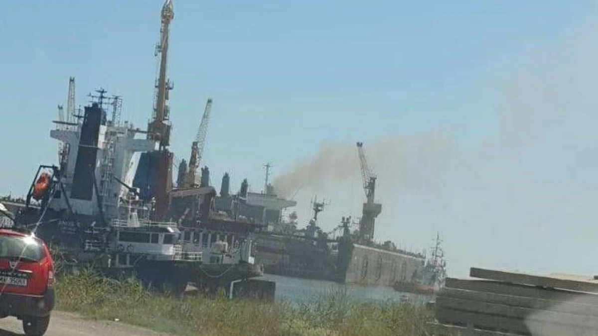 Rumıniyada gəmidə yanğın olub, ölənlər var