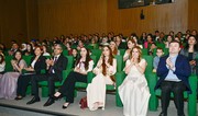 Leyla Əliyeva və Arzu Əliyeva həssas qruplara aid şəxslərin yaradıcılıq prosesi ilə tanış olublar