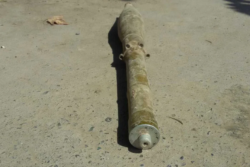 Xocavəndin Qaradağlı kəndində 1 ədəd raket aşkarlanıb - FOTO