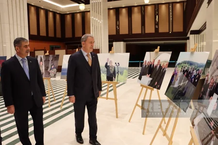 Photo exhibition dedicated to activities of Ilham Aliyev held in Turkiye