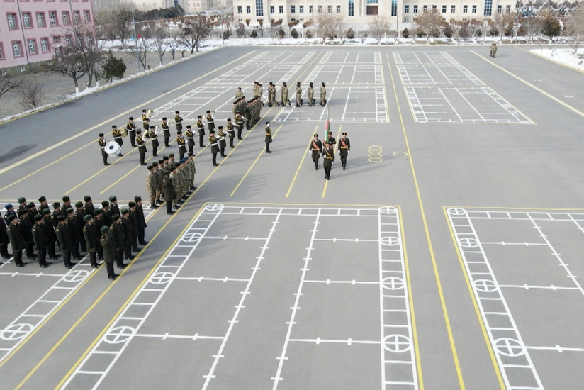Combined Arms Army holds graduation ceremony of graduates from Warrant officers and Long-term active military servicemen courses
