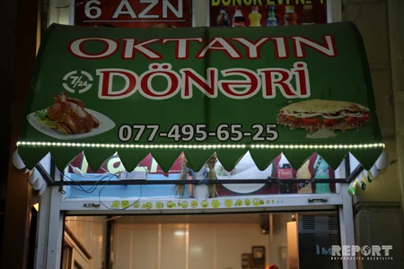 Bakıda 3 naməlum şəxs dönərçiyə ağır bıçaq xəsarətləri yetirib - FOTO