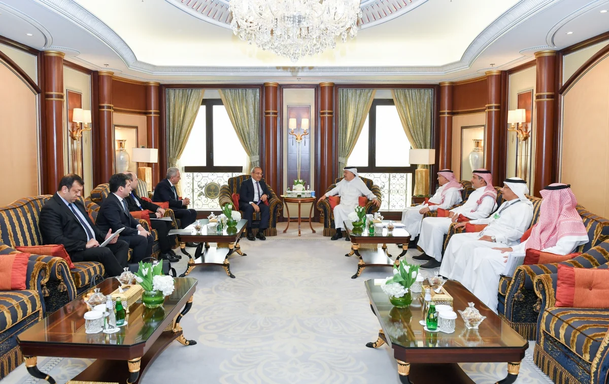 Mikayil Jabbarov meets with President of Saudi Aramco