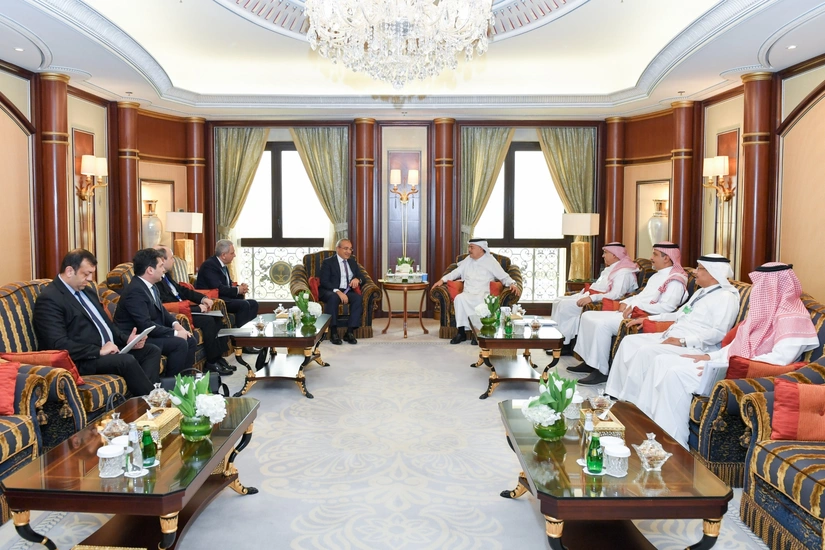 Mikayil Jabbarov meets with President of Saudi Aramco