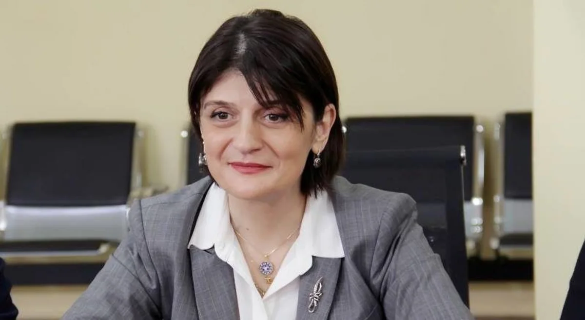 Gürcüstanda nazir Rusiya bayrağına görə istefaya göndərilib - FOTO