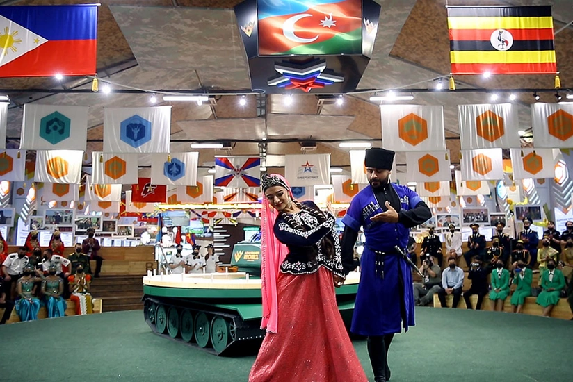 Azerbaijani servicemen take part in Army of Culture creative contest held in Moscow