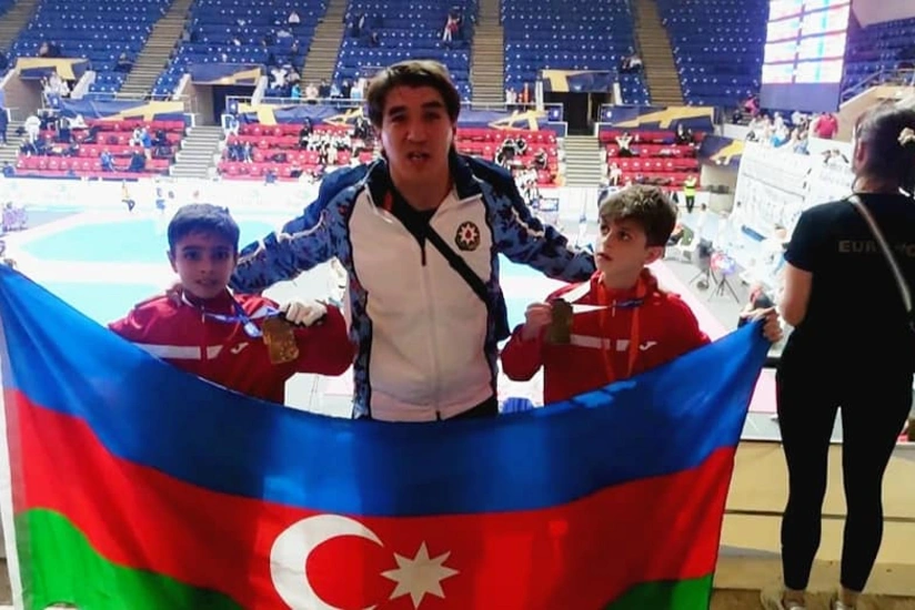 Azərbaycanın iki taekvondoçusu Avropa çempionu olub