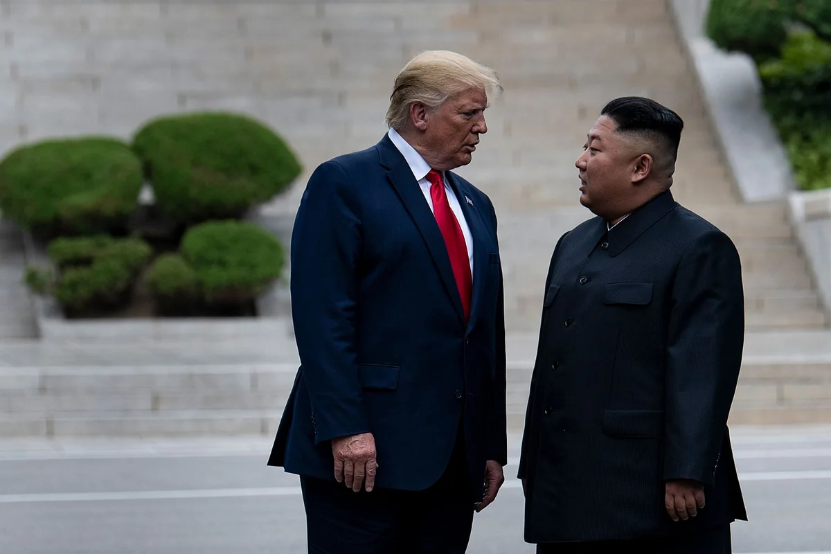 В КНДР заявили, что им безразлична риторика Трампа о дружбе с Ким Чен Ыном