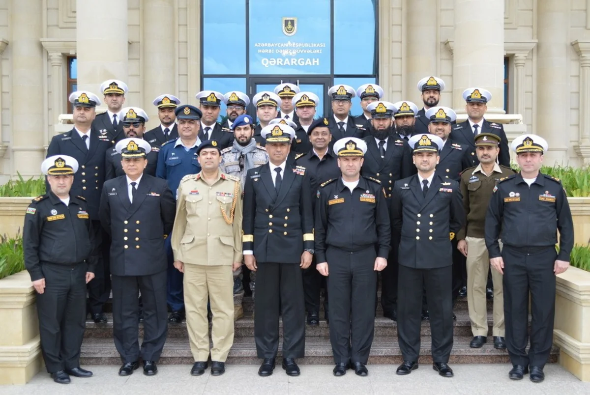 Делегация Военно-морской академии Пакистана находится с визитом в Азербайджане
