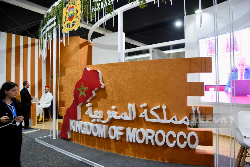 COP29 məkanında müxtəlif ölkələrin pavilyonları nümayiş olunur - FOTOREPORTAJ