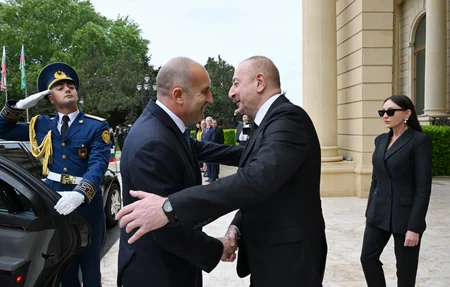 Official welcome ceremony held for Bulgarian President Rumen Radev