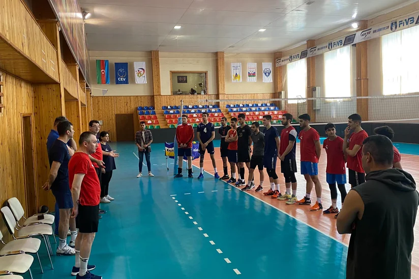 Azərbaycan voleybol yığması Avropa çempionatının təsnifat mərhələsinə hazırlaşır